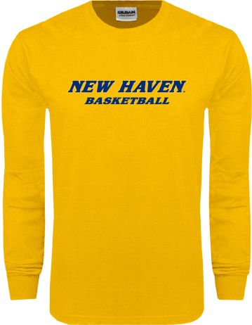 New Haven Long Sleeve T Shirt Basketball Flat - ONLINE ONLY